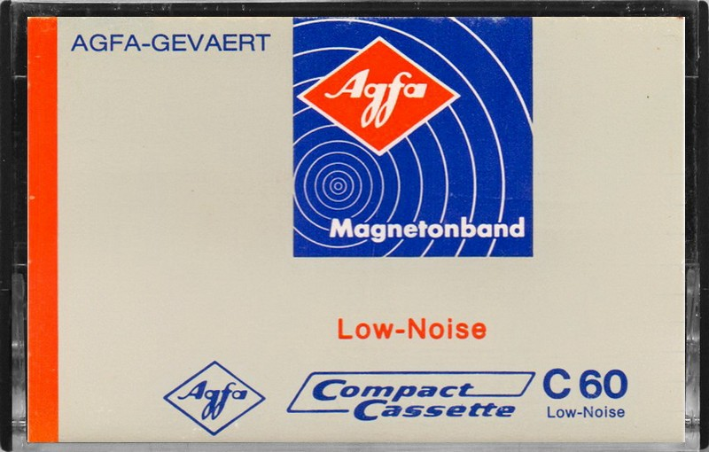 Compact Cassette AGFA 60 Type I Normal 1970 Germany