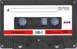 Compact Cassette Monaco HS-I 60 Type I Normal 1988 Europe