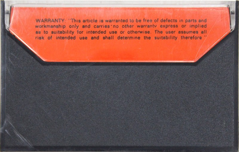 Compact Cassette Sentry 60 Type I Normal Hong Kong