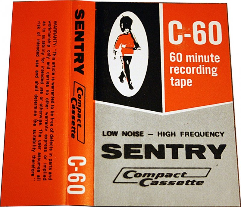 Compact Cassette Sentry 60 Type I Normal Hong Kong