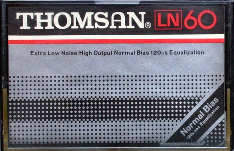 Compact Cassette Thomsan 60 Type I Normal Japan