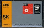 Compact Cassette BASF SK 60 Type I Normal 1971 USA