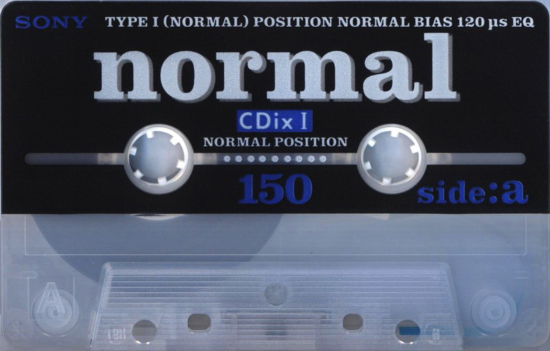 Compact Cassette Sony CDix I 150 "C-150CDX1D" Type I Normal 1996 Japan