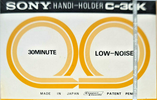 Compact Cassette Sony 30 "Handi-Holder K" Type I Normal 1975 USA