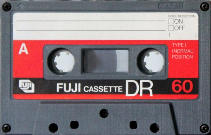 Compact Cassette Fuji DR 60 Type I Normal 1980 Japan