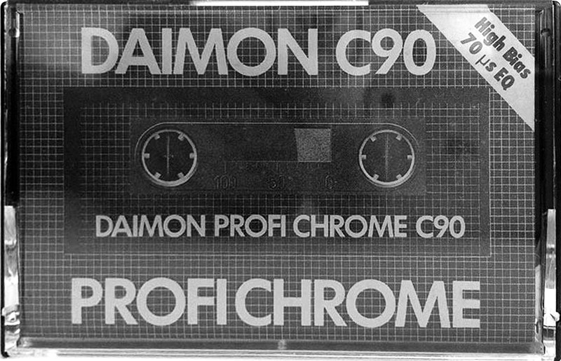 Compact Cassette Daimon Profi Chrome 90 Type II Chrome 1979 Germany