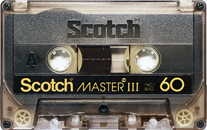 Compact Cassette Scotch Master III 60 Type III Ferro Chrome 1981 Japan