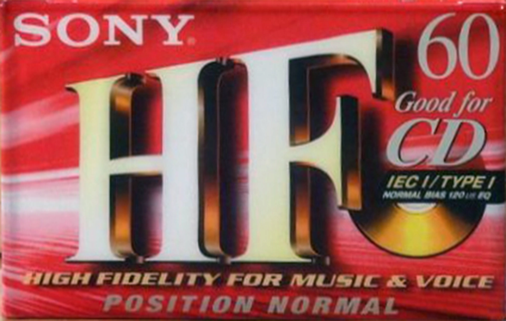 Compact Cassette Sony HF 60 Type I Normal 2000 Europe