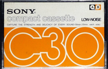 Compact Cassette Sony 30 Type I Normal 1973 Japan