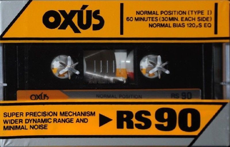 Compact Cassette Oxus RS 90 Type I Normal Europe