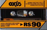 Compact Cassette Oxus RS 90 Type I Normal Europe