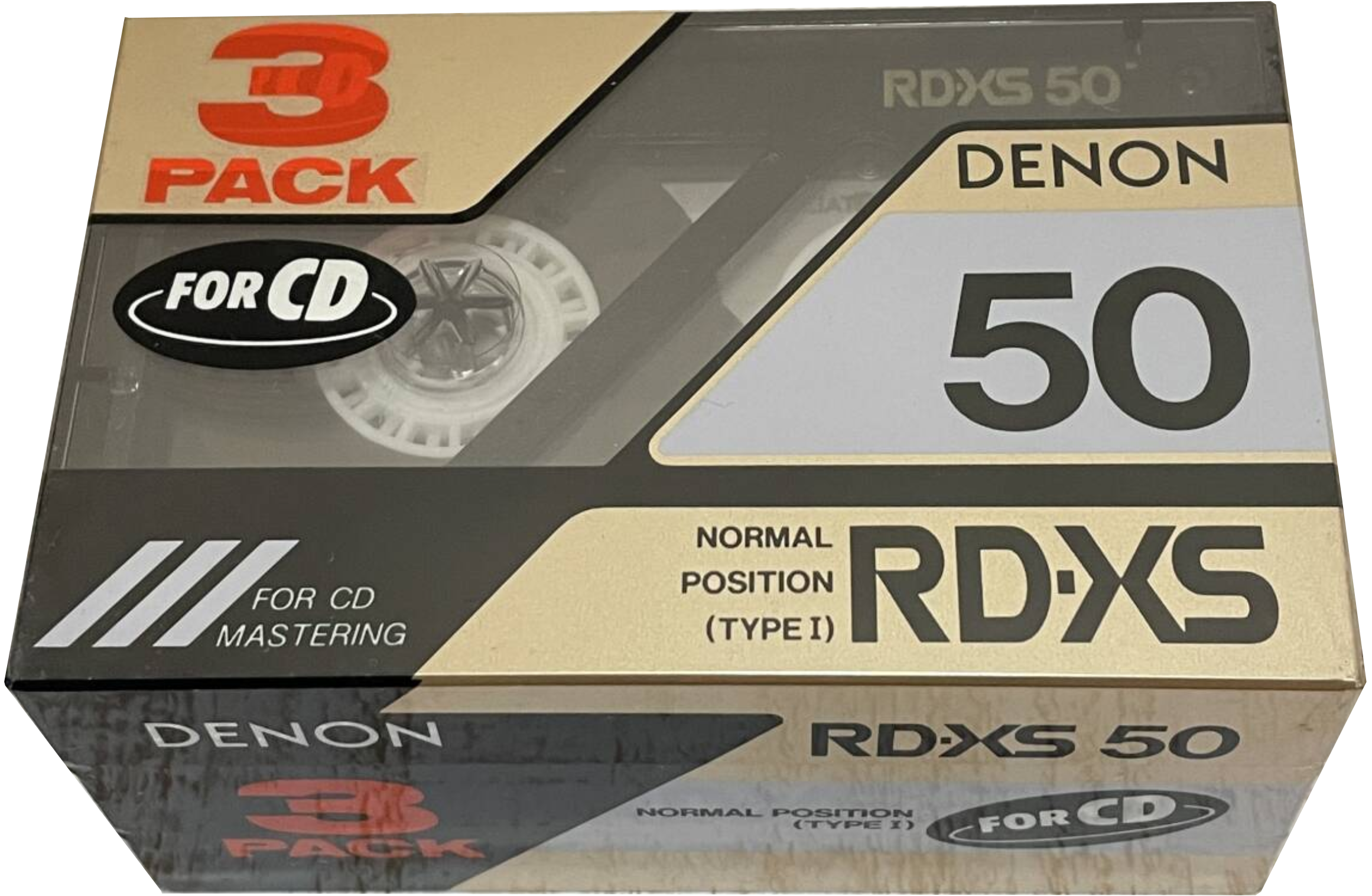 Compact Cassette Denon RD-XS 50 "RD-XS50PV3" Type I Normal 1990 Japan