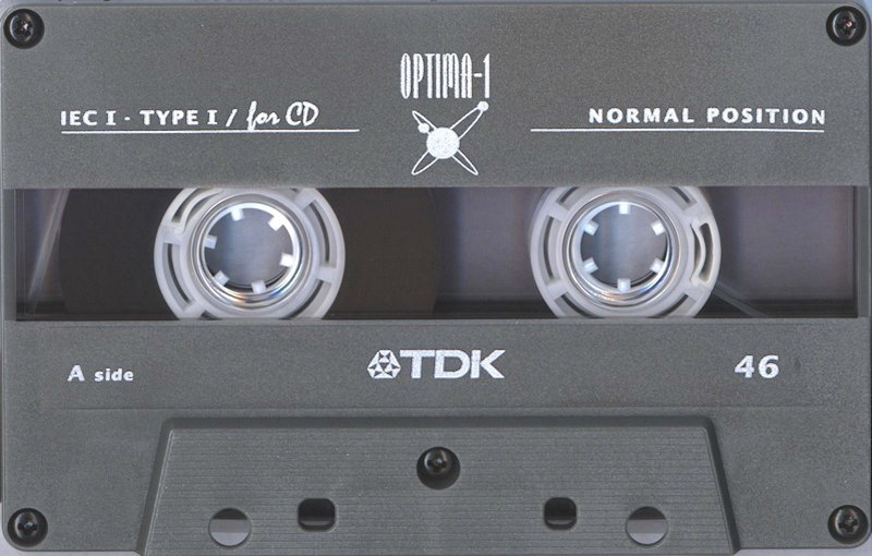 Compact Cassette TDK Optima 46 Type I Normal 2001 Europe