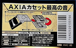 Compact Cassette AXIA K Metal 60 "KMC 60" Type IV Metal 1997 Japan