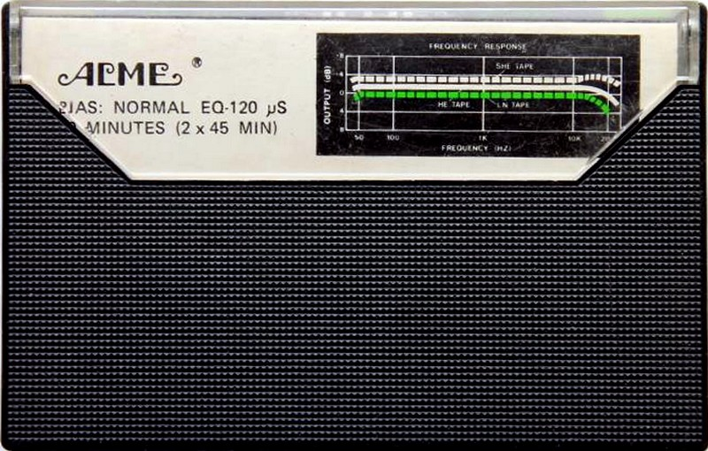 Compact Cassette Acme MS 400 90 Type I Normal 1984 Worldwide