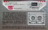 Compact Cassette Tony EHF 60 "by Tony Wong Company (PTE) LTD." Type I Normal 1986 Singapore
