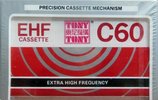 Compact Cassette Tony EHF 60 "by Tony Wong Company (PTE) LTD." Type I Normal 1986 Singapore