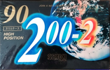 Compact Cassette Seiki 200-2 90 Type II Chrome Japan