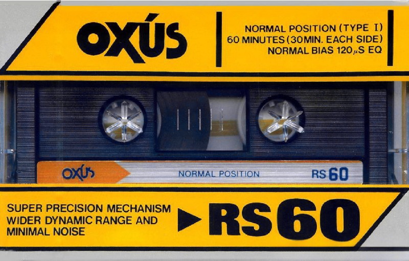 Compact Cassette Oxus RS 60 Type I Normal Europe