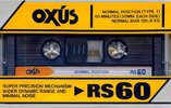 Compact Cassette Oxus RS 60 Type I Normal Europe