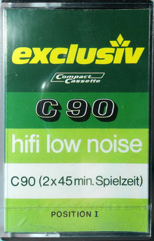 Compact Cassette Exclusiv 90 Type I Normal 1982 Germany