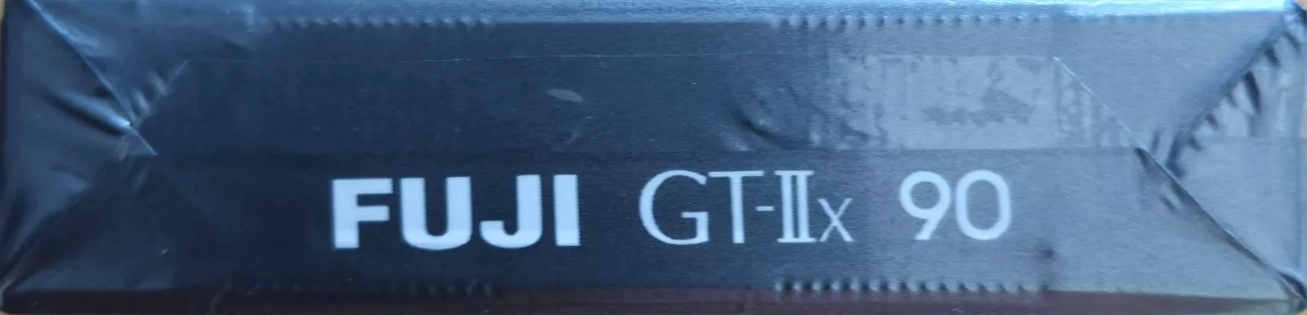 Compact Cassette Fuji GT-IIx 90 Type II Chrome 1989 Europe