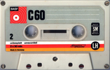 Compact Cassette BASF LH 60 Type I Normal 1971 Europe