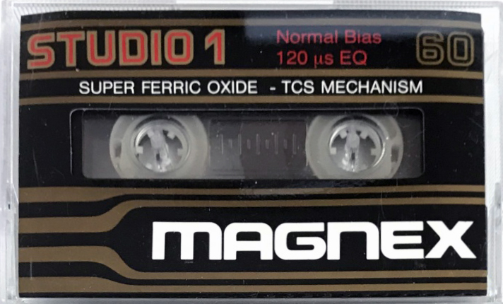 Compact Cassette Magnex Studio 1 60 Type II Chrome 1979 Europe