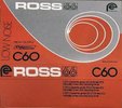 Compact Cassette Ross 66 60 Type I Normal USA