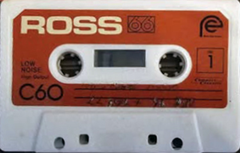 Compact Cassette Ross 66 60 Type I Normal USA