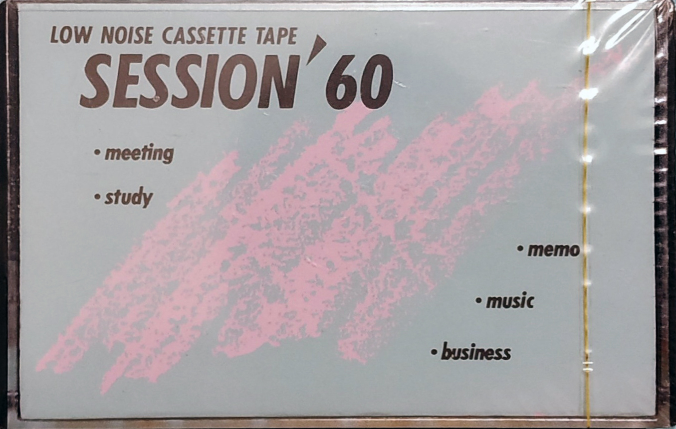 Compact Cassette Session 60 Type I Normal 1985 Japan