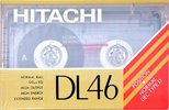 Compact Cassette Hitachi DL 46 Type I Normal 1992 Europe