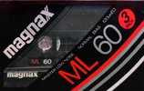 3 pack Magnax ML 60 Type I Normal 1981 Japan