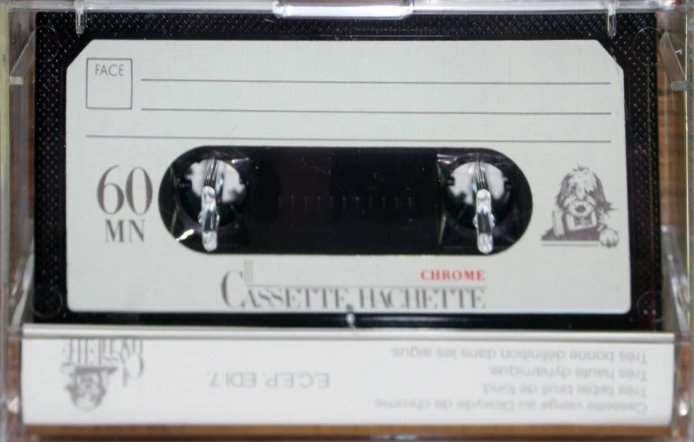 Compact Cassette Hachette 60 Type II Chrome 1977 France