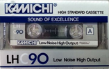 Compact Cassette Kamichi LH 90 Type I Normal Europe