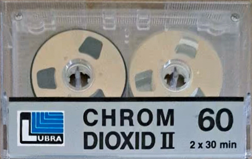 Compact Cassette Lubra 60 Type II Chrome Germany