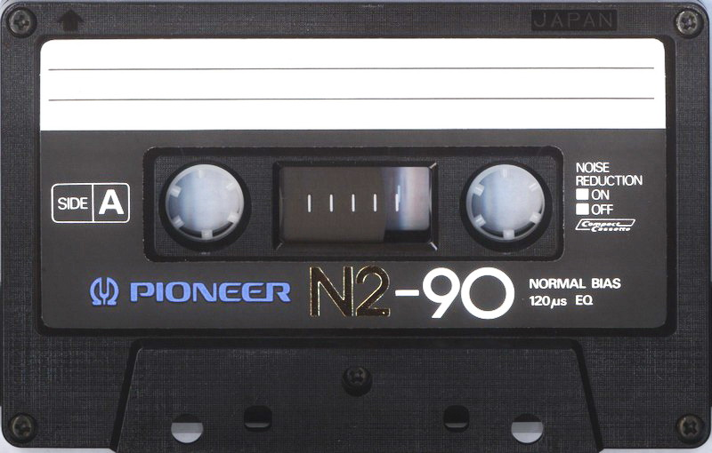 Compact Cassette Pioneer N2 90 Type I Normal 1981 Japan