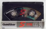 Compact Cassette Goldstar CRX 90 Type II Chrome 1991 USA