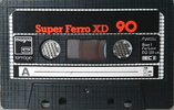 Compact Cassette Magna Super Ferro XD 90 Type I Normal 1984 Europe