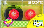 Compact Cassette Sony HF 46 "Lemon POP 46Y" Type I Normal 1985 USA
