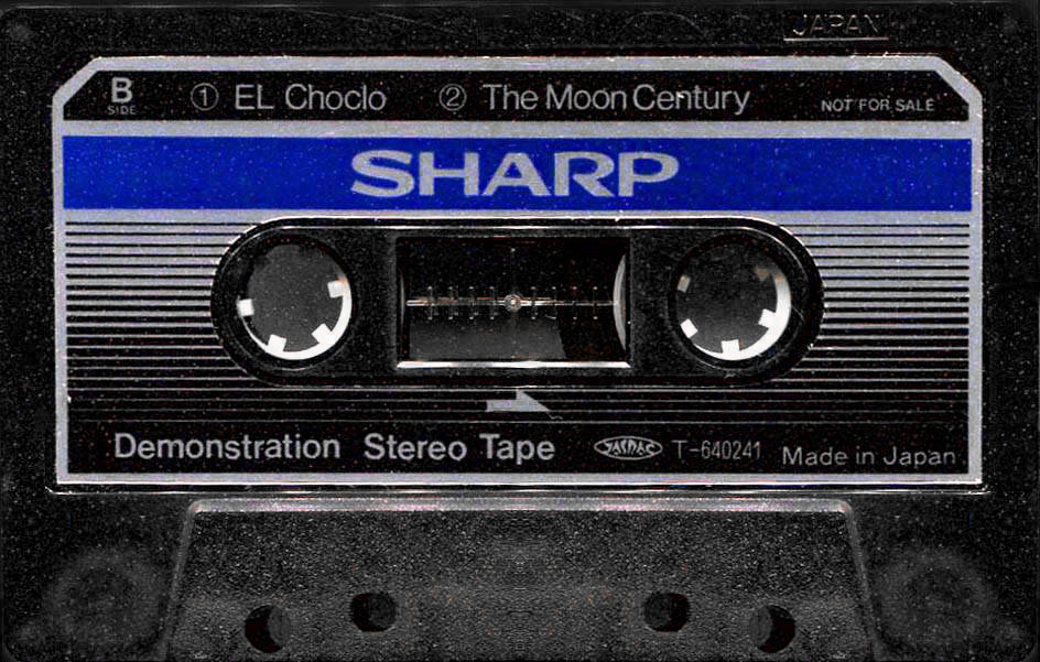 Compact Cassette Sharp "T-640241" Demonstration Tape 1981 Worldwide