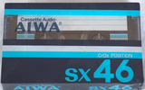 Compact Cassette Aiwa SX 46 Type II Chrome 1982 Japan