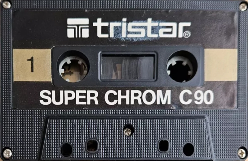 Compact Cassette Tristar 90 Type II Chrome 1979 Germany