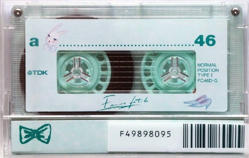 Compact Cassette TDK 46 "Femme Fatale FC46D-G" Type I Normal 1985 Japan