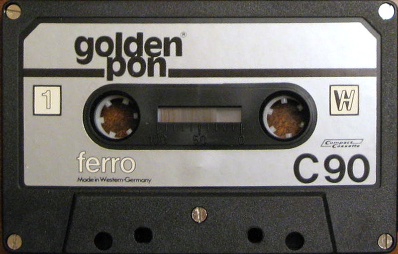 Compact Cassette Golden Pon 90 Type I Normal 1979 Germany