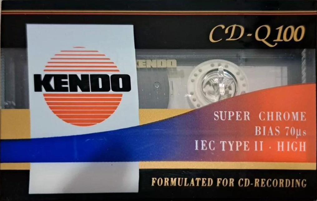 Compact Cassette Kendo CD-Q 100 Type II Chrome Germany