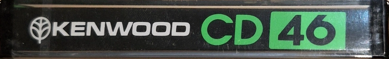 Compact Cassette Kenwood CD 46 Type II Chrome 1982 Japan