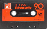 Compact Cassette BASF LH Super 90 "Small Window" Type I Normal 1974 Europe