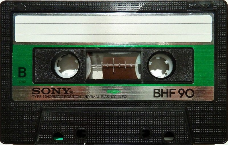 Compact Cassette Sony BHF 90 Type I Normal 1982 USA