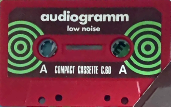 Compact Cassette Audiogramm 60 Type I Normal 1979 France